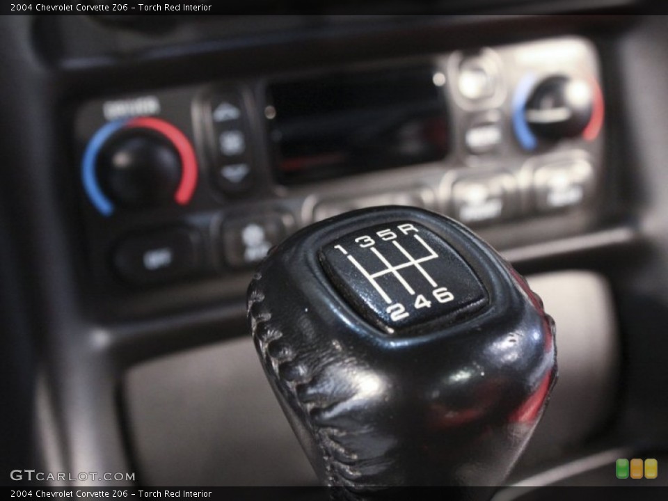 Torch Red Interior Transmission for the 2004 Chevrolet Corvette Z06 #57135010
