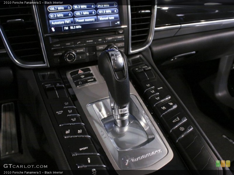 Black Interior Transmission for the 2010 Porsche Panamera S #57135923