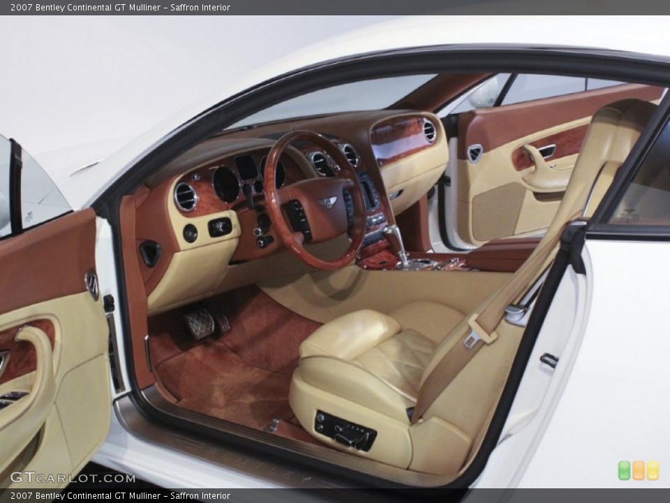 Saffron Interior Photo for the 2007 Bentley Continental GT Mulliner #57136687