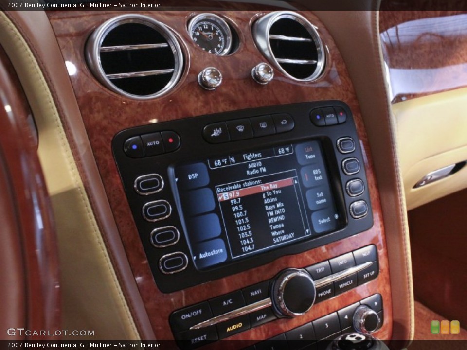 Saffron Interior Controls for the 2007 Bentley Continental GT Mulliner #57136834