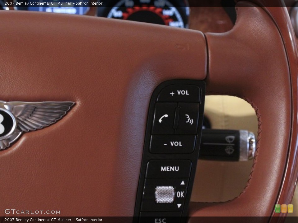 Saffron Interior Steering Wheel for the 2007 Bentley Continental GT Mulliner #57136866