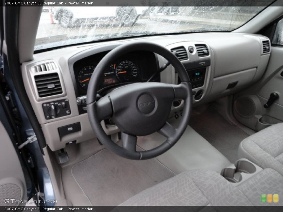 Pewter Interior Dashboard for the 2007 GMC Canyon SL Regular Cab #57142114