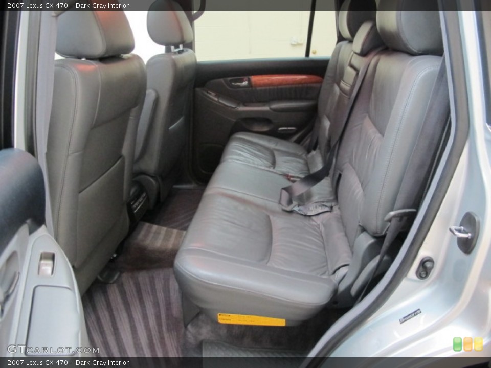 Dark Gray Interior Photo for the 2007 Lexus GX 470 #57142564