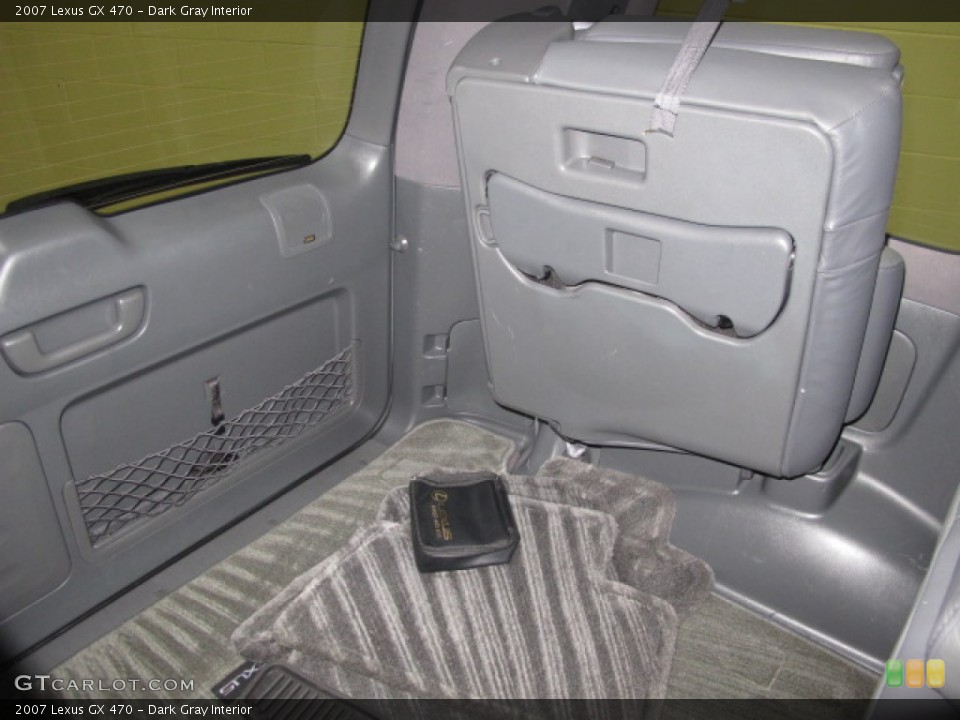 Dark Gray Interior Trunk for the 2007 Lexus GX 470 #57142591