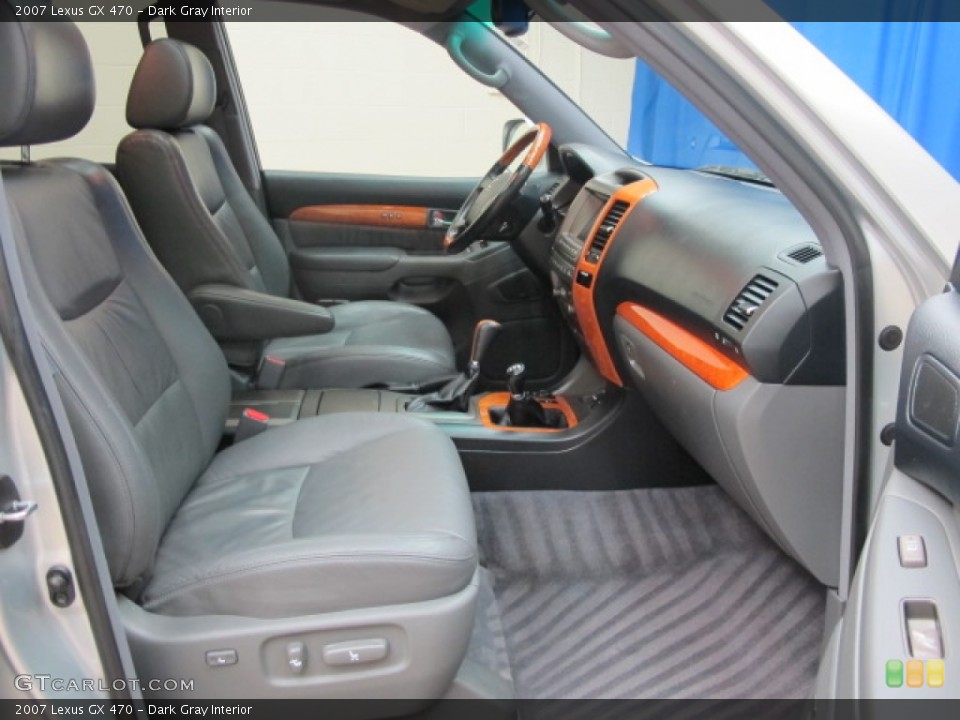 Dark Gray Interior Photo for the 2007 Lexus GX 470 #57142615