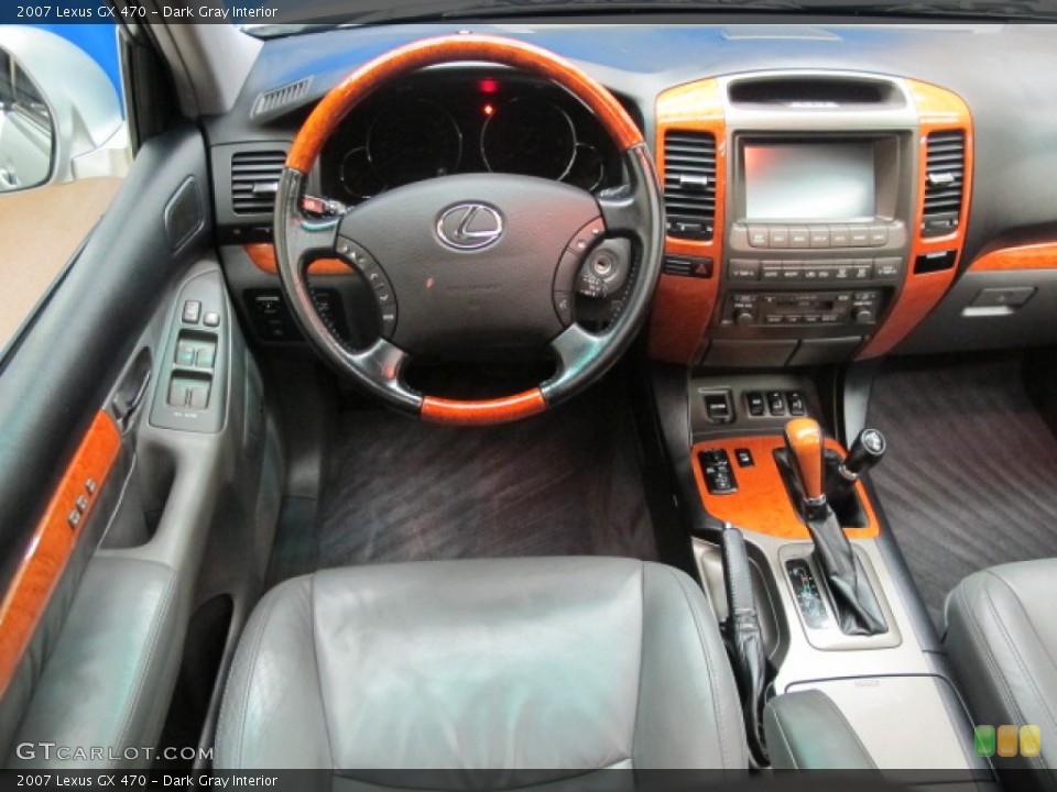 Dark Gray Interior Dashboard for the 2007 Lexus GX 470 #57142633