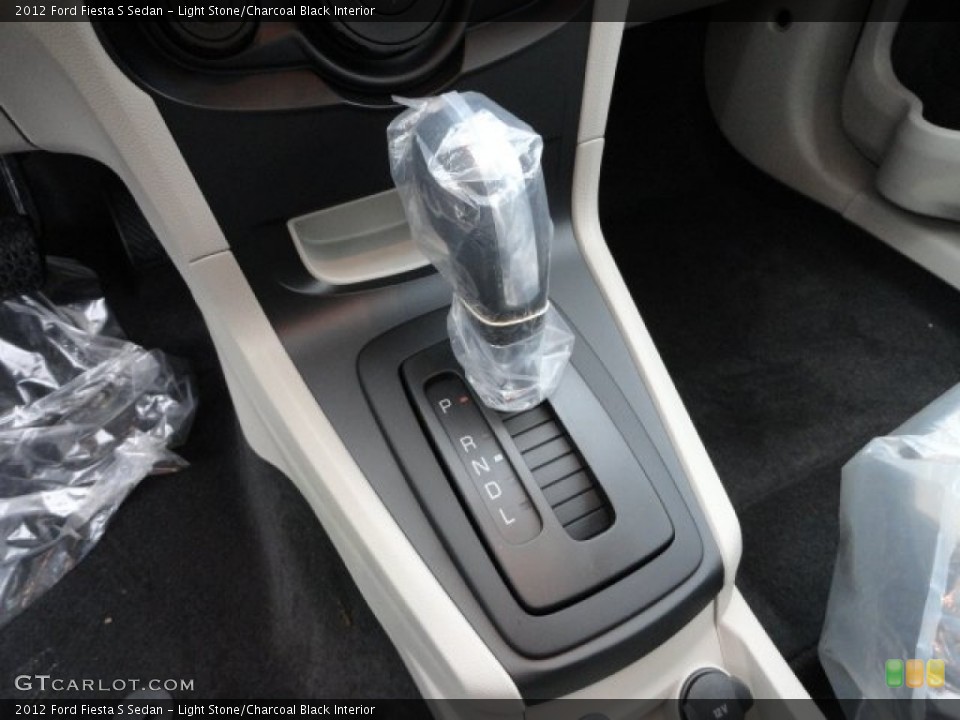 Light Stone/Charcoal Black Interior Transmission for the 2012 Ford Fiesta S Sedan #57144578