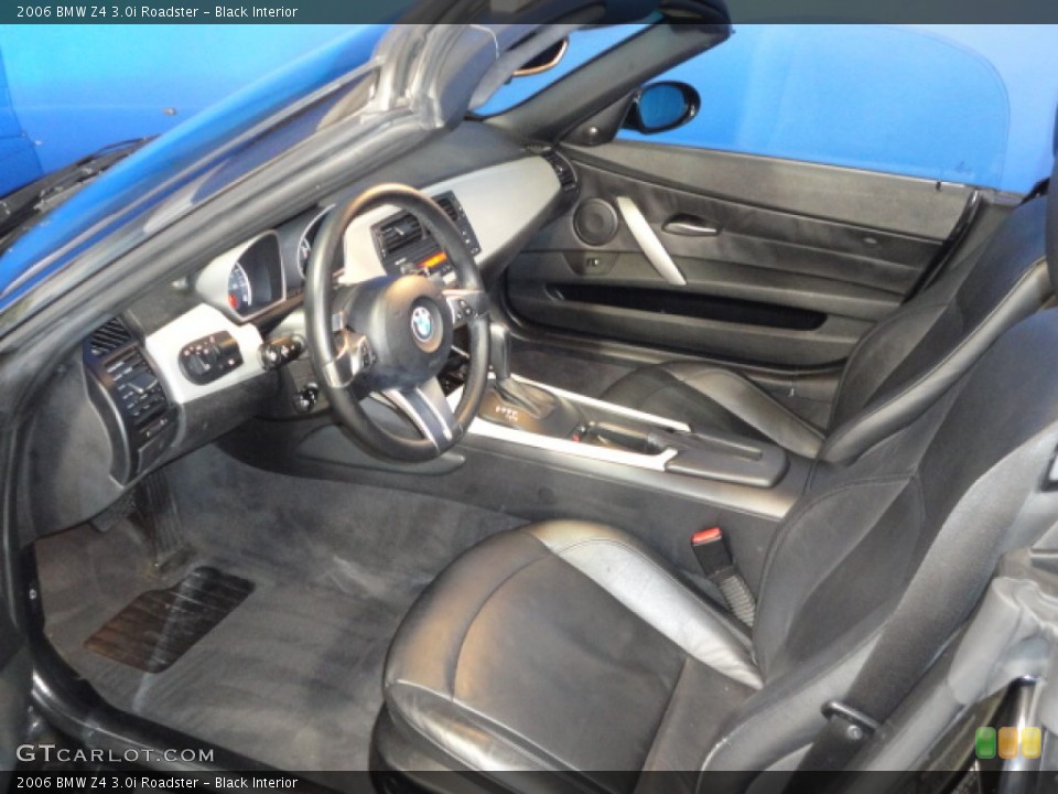 Black Interior Photo for the 2006 BMW Z4 3.0i Roadster #57144799
