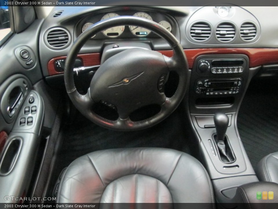 Dark Slate Gray Interior Dashboard for the 2003 Chrysler 300 M Sedan #57147553