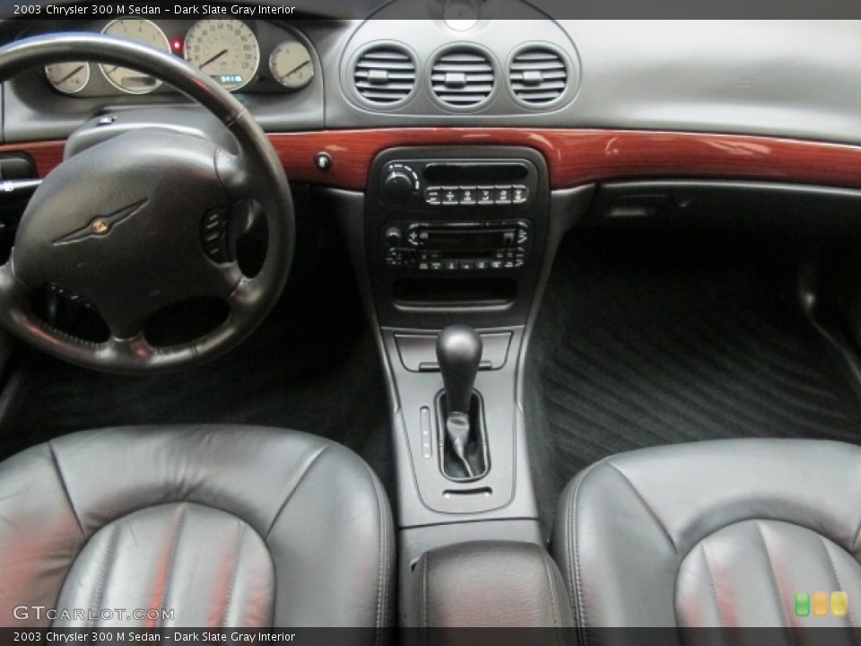 Dark Slate Gray Interior Dashboard for the 2003 Chrysler 300 M Sedan #57147559