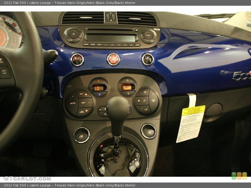 Tessuto Nero-Grigio/Nero (Black-Grey/Black) Interior Dashboard for the 2012 Fiat 500 c cabrio Lounge #57147799