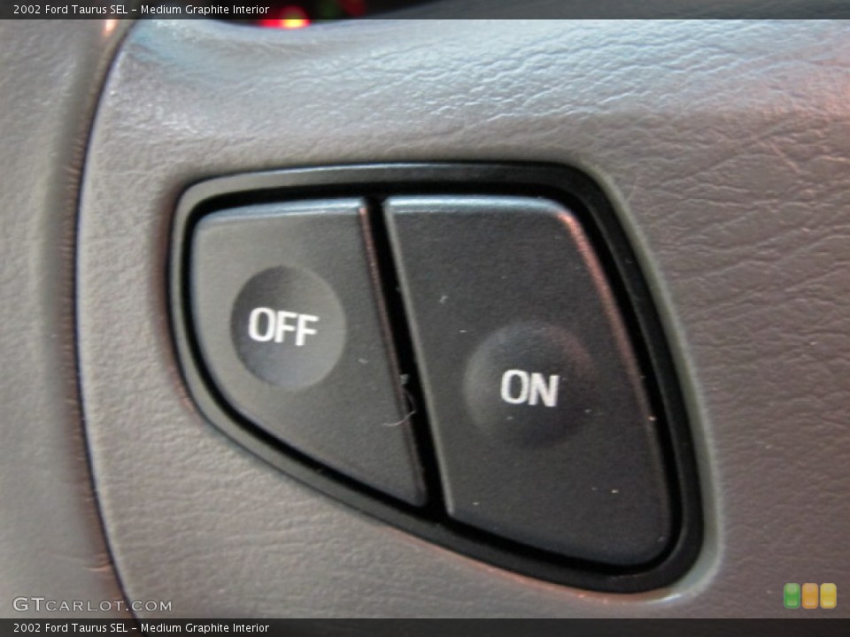 Medium Graphite Interior Controls for the 2002 Ford Taurus SEL #57150784
