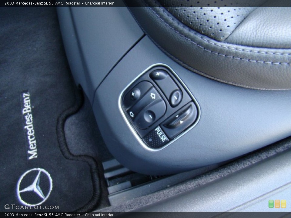 Charcoal Interior Controls for the 2003 Mercedes-Benz SL 55 AMG Roadster #57151582