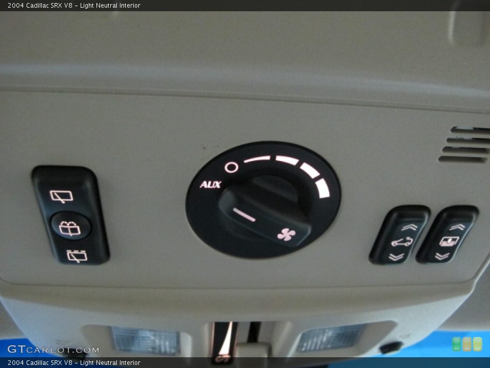 Light Neutral Interior Controls for the 2004 Cadillac SRX V8 #57154291