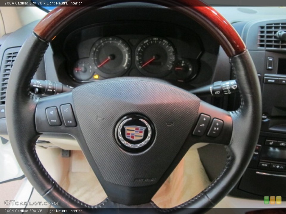 Light Neutral Interior Steering Wheel for the 2004 Cadillac SRX V8 #57154309