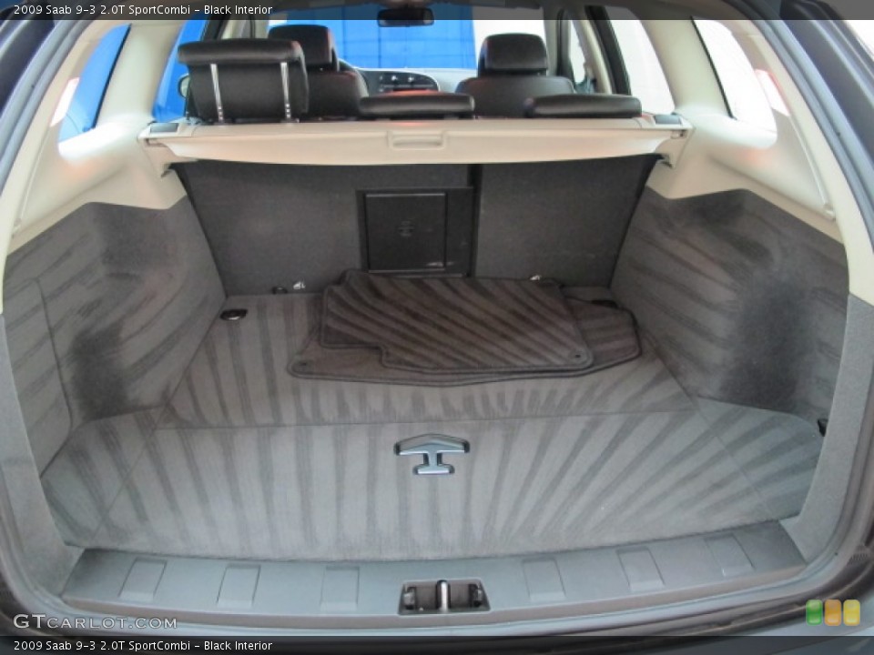 Black Interior Trunk for the 2009 Saab 9-3 2.0T SportCombi #57156190
