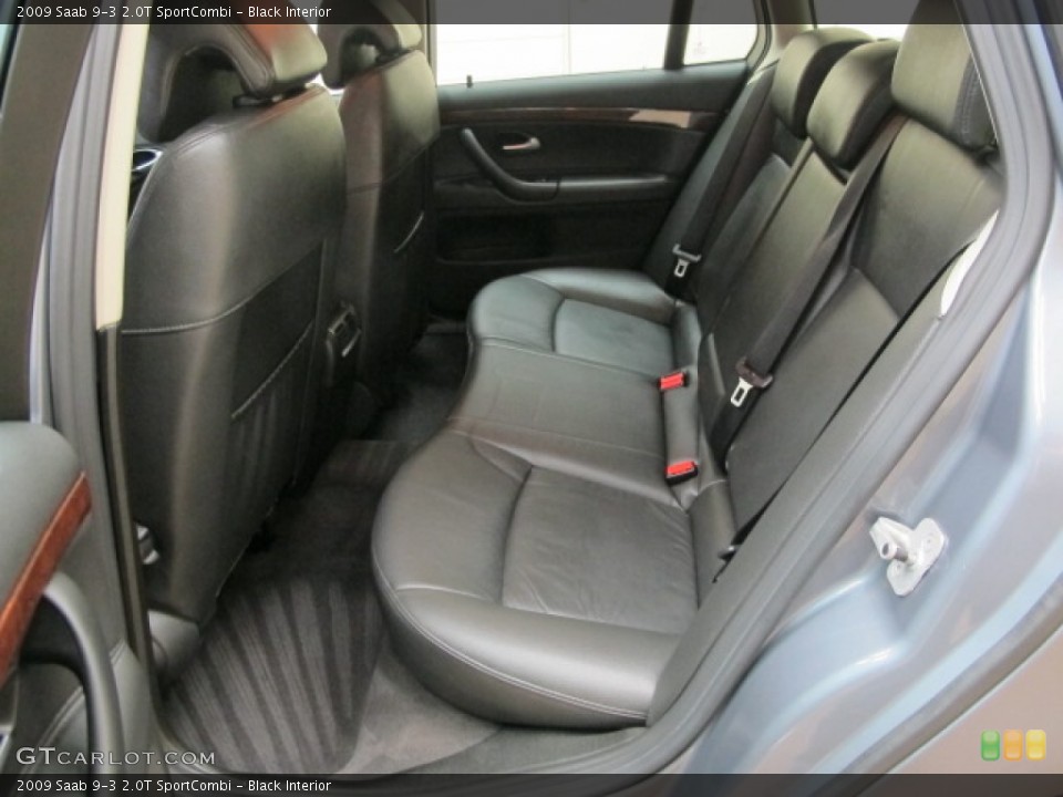 Black Interior Photo for the 2009 Saab 9-3 2.0T SportCombi #57156265