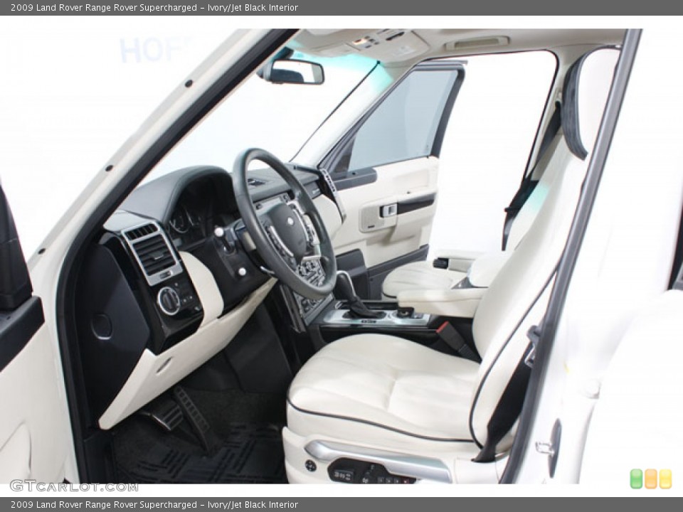 Ivory/Jet Black Interior Photo for the 2009 Land Rover Range Rover Supercharged #57156727