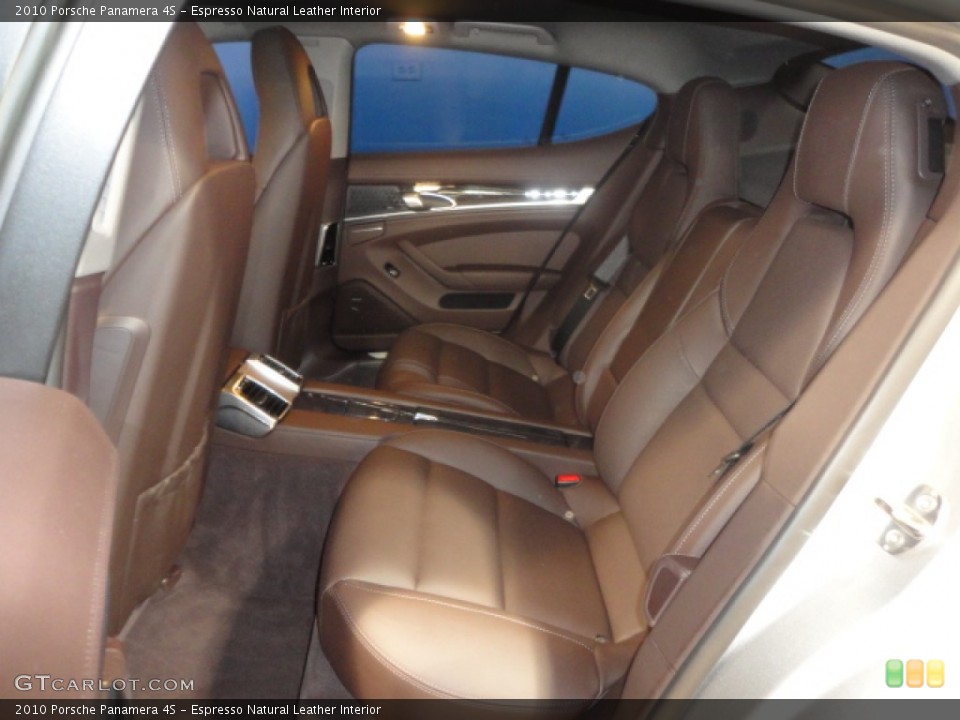 Espresso Natural Leather Interior Photo for the 2010 Porsche Panamera 4S #57157570