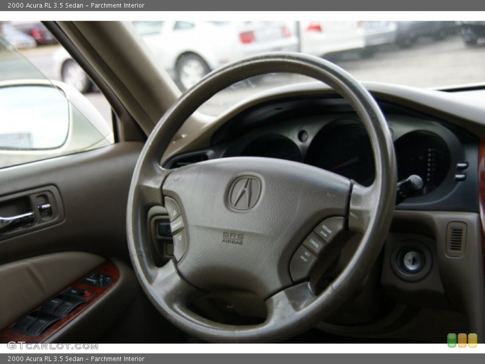 Parchment Interior Steering Wheel for the 2000 Acura RL 3.5 Sedan #57159684
