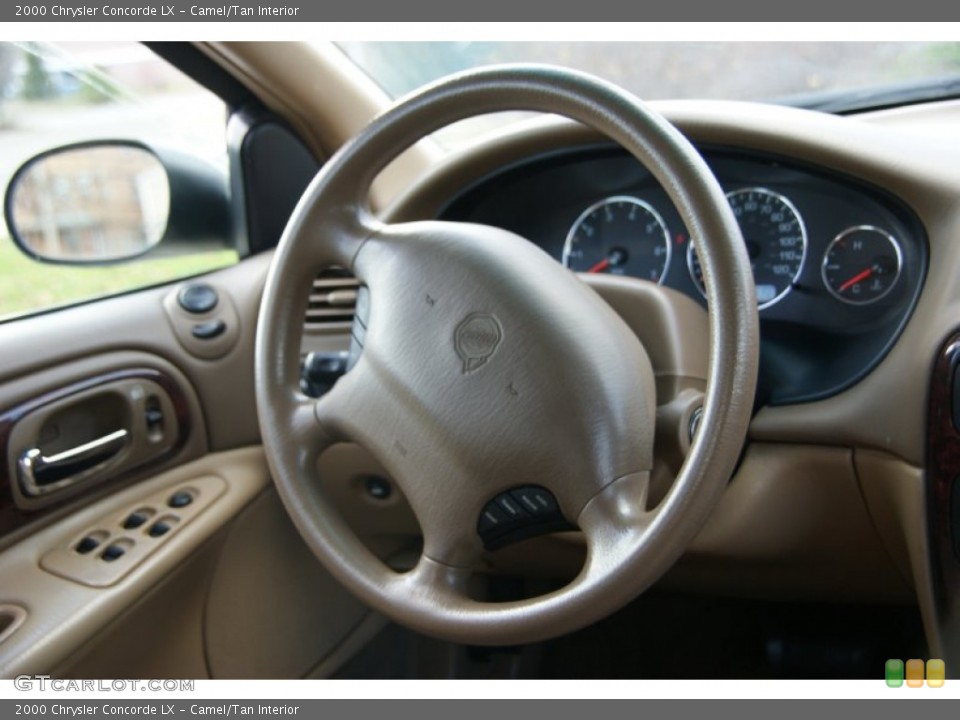 Camel/Tan Interior Steering Wheel for the 2000 Chrysler Concorde LX #57160026