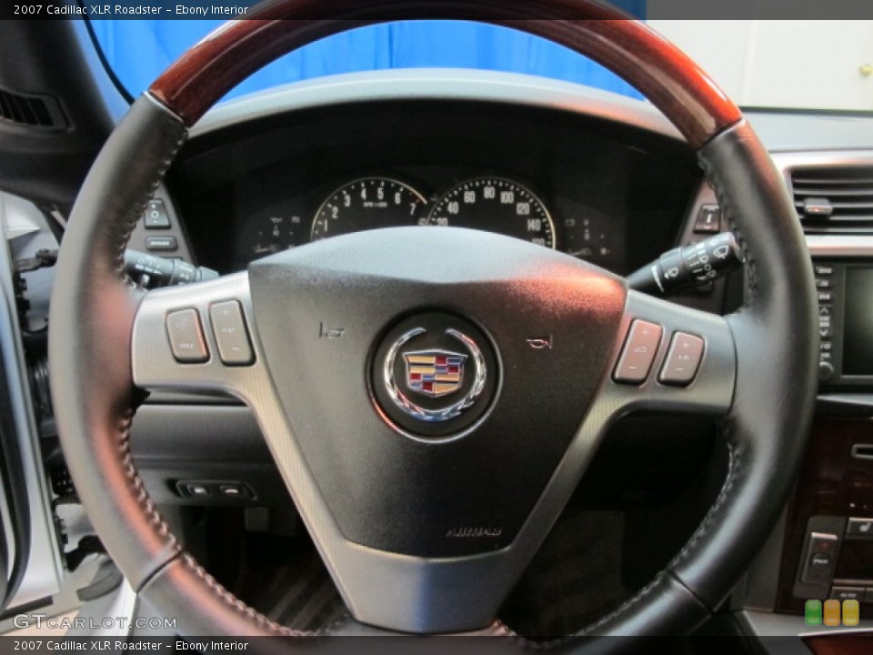 Ebony Interior Steering Wheel for the 2007 Cadillac XLR Roadster #57161021