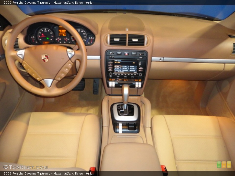 Havanna/Sand Beige Interior Dashboard for the 2009 Porsche Cayenne Tiptronic #57163610