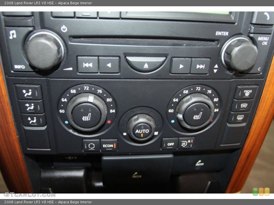 Alpaca Beige Interior Controls for the 2008 Land Rover LR3 V8 HSE #57164026