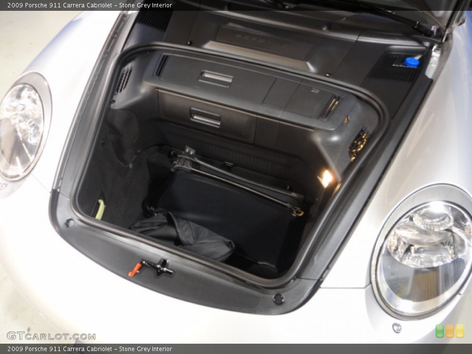 Stone Grey Interior Trunk for the 2009 Porsche 911 Carrera Cabriolet #57164070