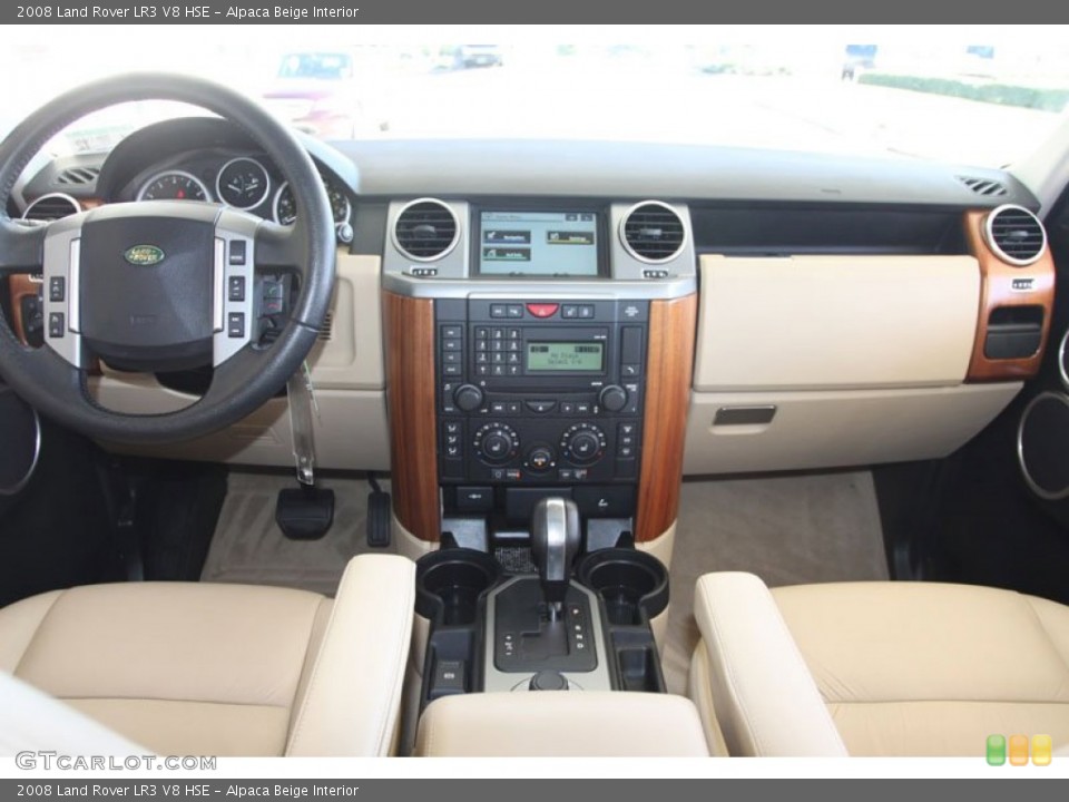 Alpaca Beige Interior Dashboard for the 2008 Land Rover LR3 V8 HSE #57164092