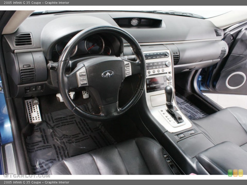 Graphite Interior Dashboard for the 2005 Infiniti G 35 Coupe #57167252