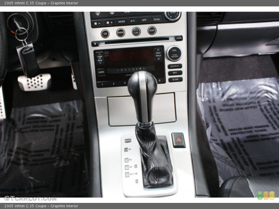 Graphite Interior Transmission for the 2005 Infiniti G 35 Coupe #57167297