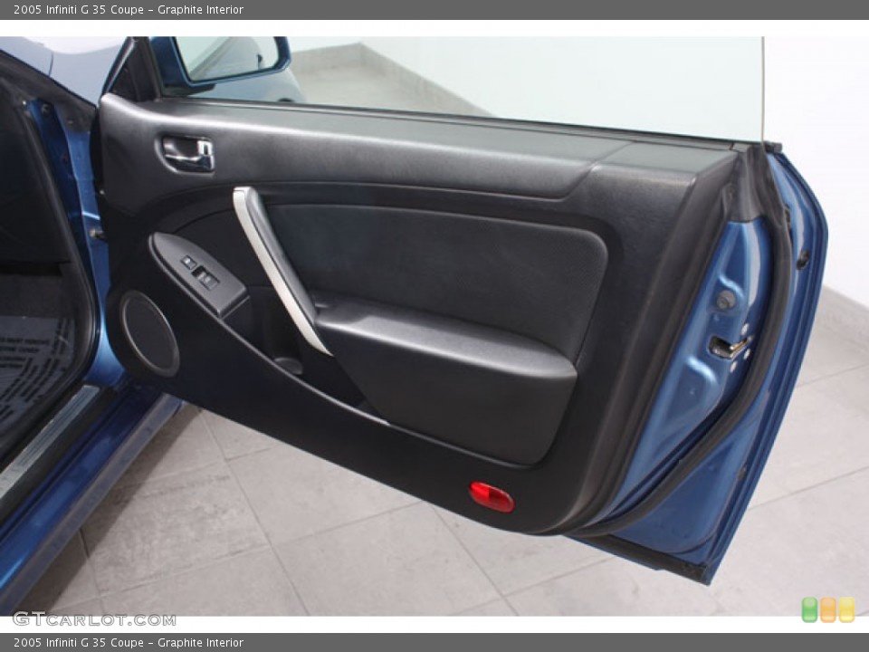 Graphite Interior Door Panel for the 2005 Infiniti G 35 Coupe #57167315