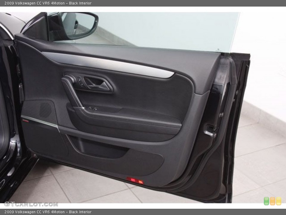 Black Interior Door Panel for the 2009 Volkswagen CC VR6 4Motion #57167549