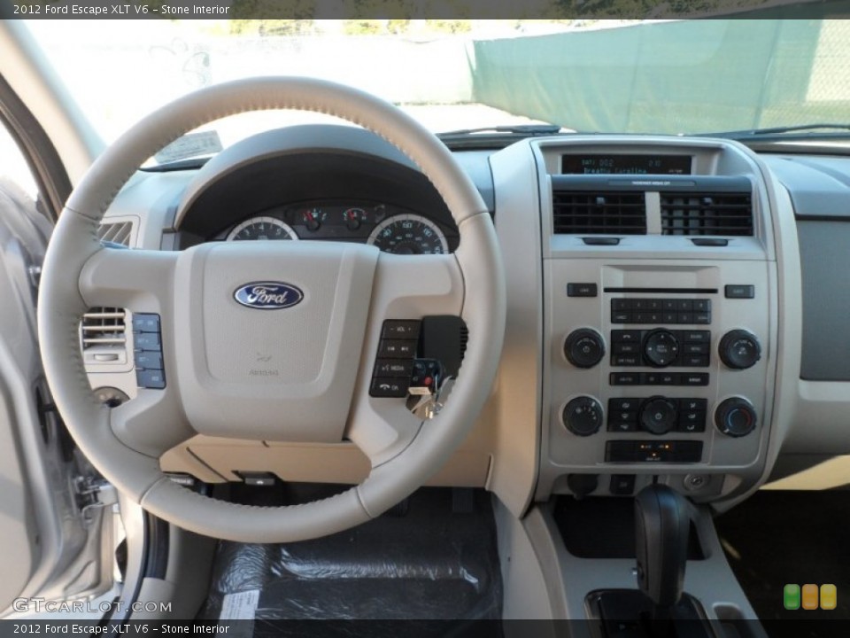 Stone Interior Dashboard for the 2012 Ford Escape XLT V6 #57167936