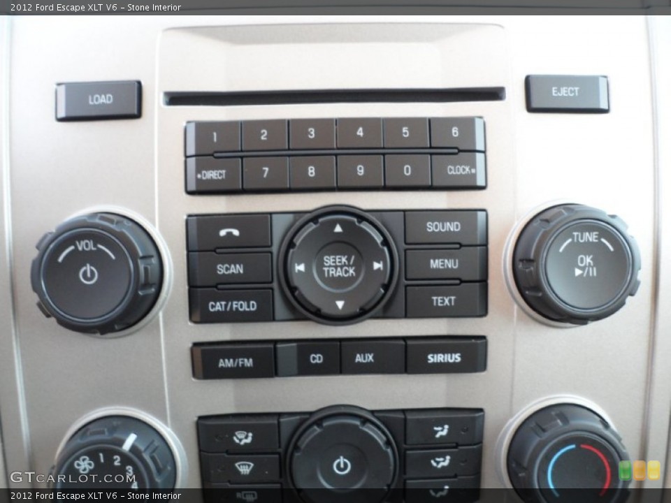 Stone Interior Controls for the 2012 Ford Escape XLT V6 #57167954