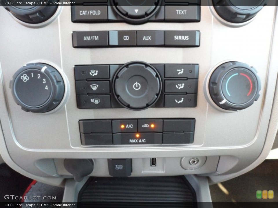 Stone Interior Controls for the 2012 Ford Escape XLT V6 #57167963