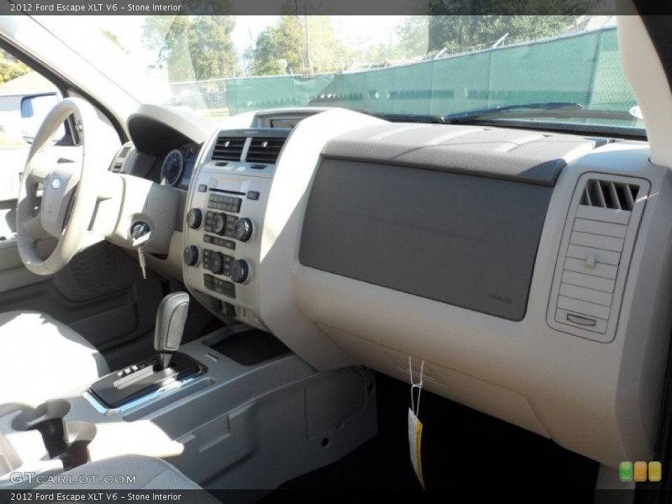 Stone Interior Dashboard for the 2012 Ford Escape XLT V6 #57168560