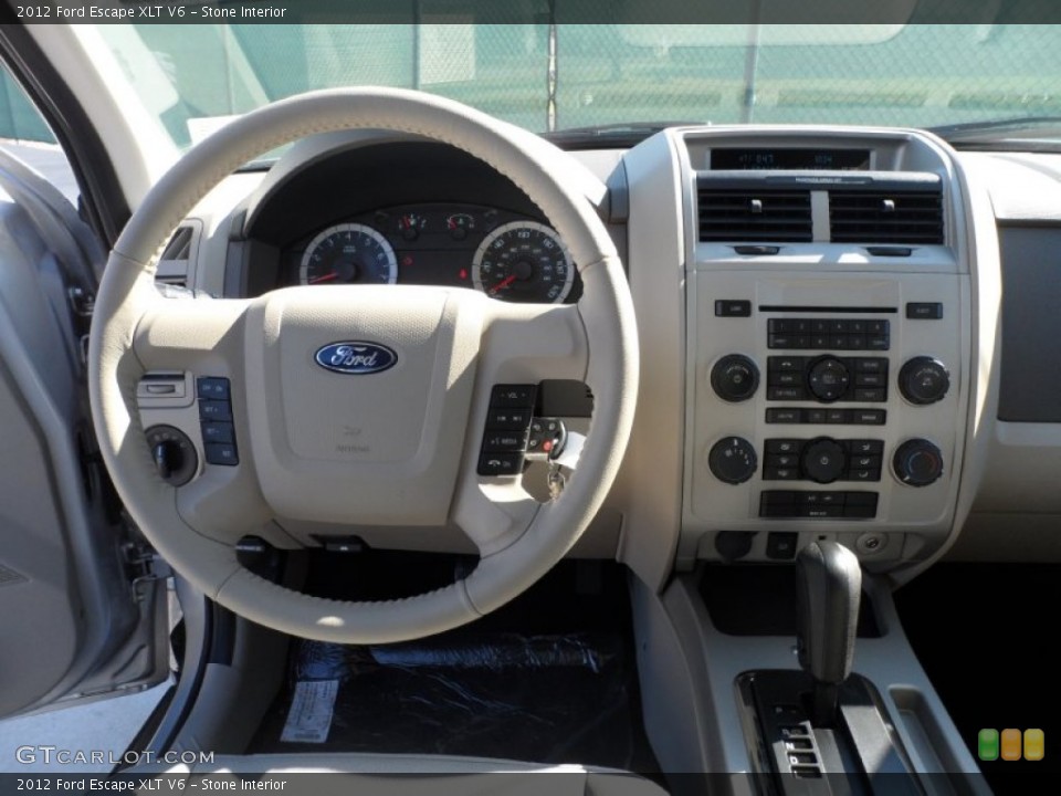 Stone Interior Dashboard for the 2012 Ford Escape XLT V6 #57168638
