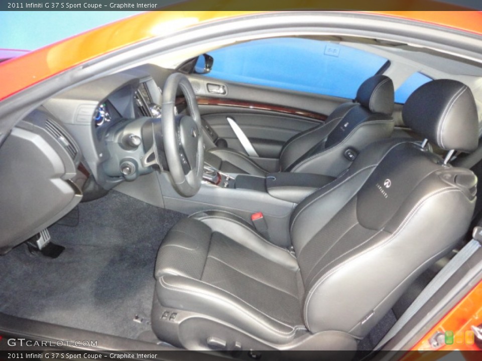 Graphite Interior Photo for the 2011 Infiniti G 37 S Sport Coupe #57169982