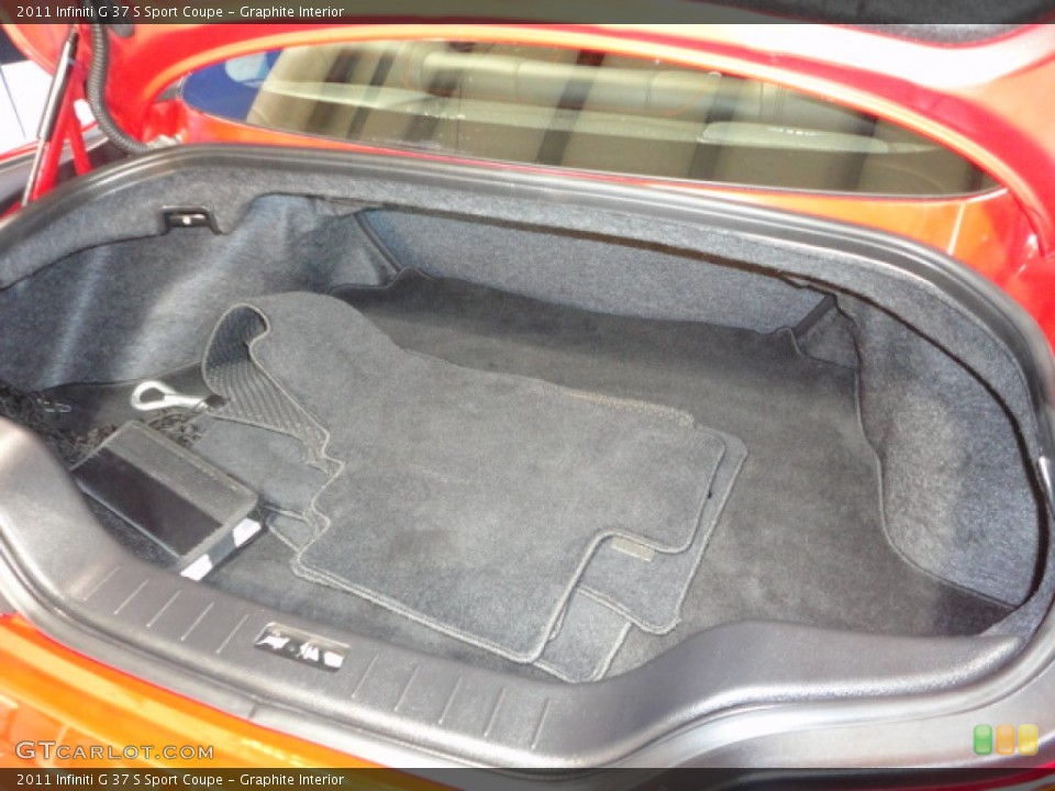 Graphite Interior Trunk for the 2011 Infiniti G 37 S Sport Coupe #57170063