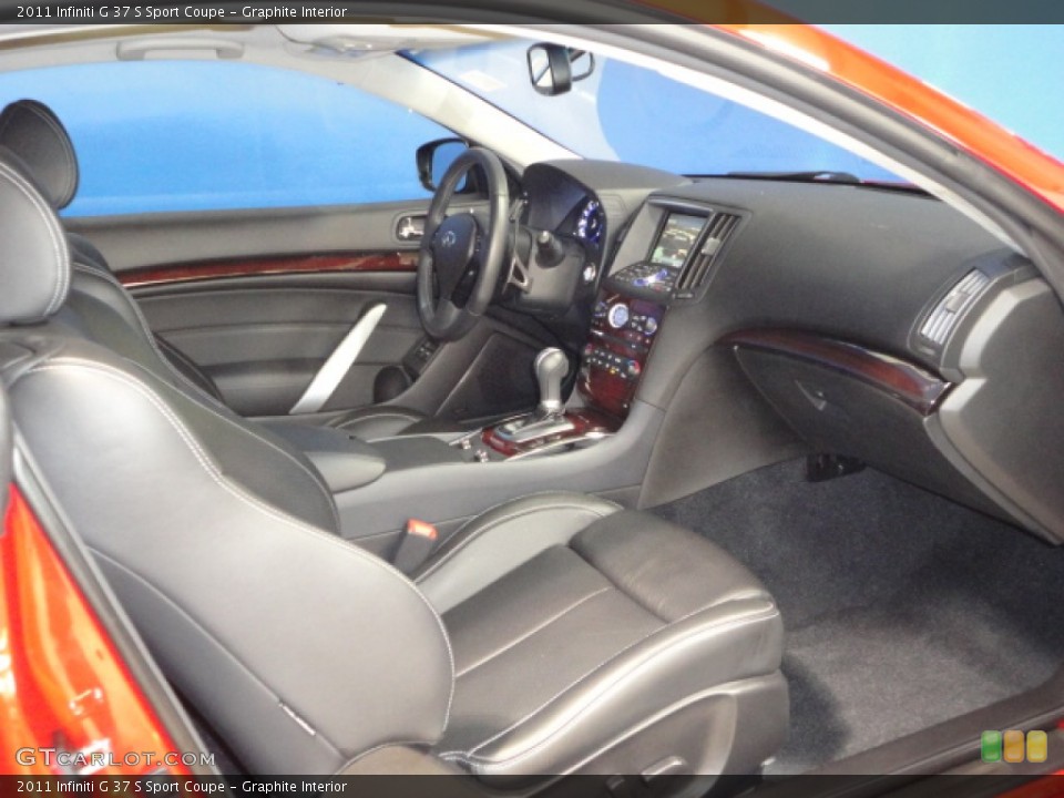 Graphite Interior Photo for the 2011 Infiniti G 37 S Sport Coupe #57170081