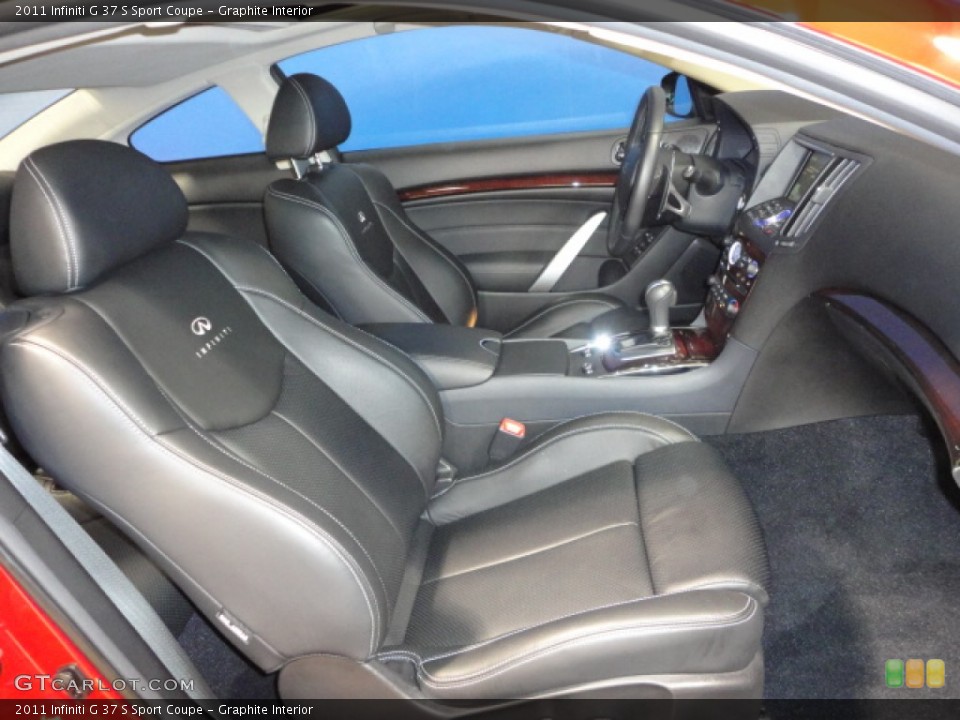 Graphite Interior Photo for the 2011 Infiniti G 37 S Sport Coupe #57170090