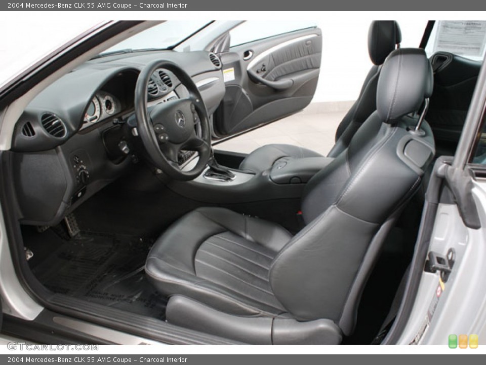 Charcoal Interior Photo for the 2004 Mercedes-Benz CLK 55 AMG Coupe #57170435