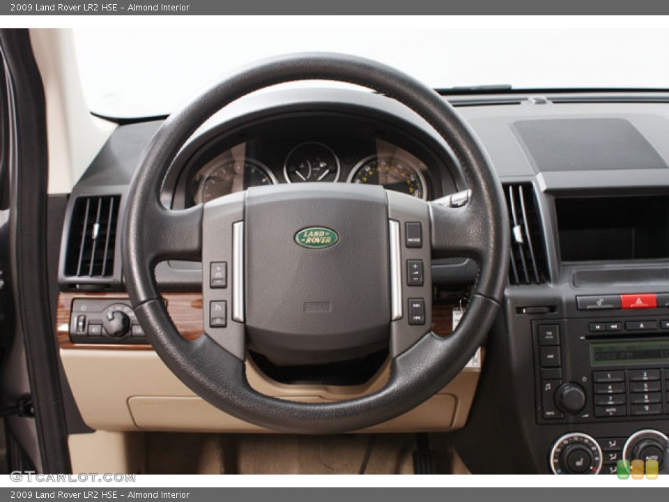Almond Interior Steering Wheel for the 2009 Land Rover LR2 HSE #57170612
