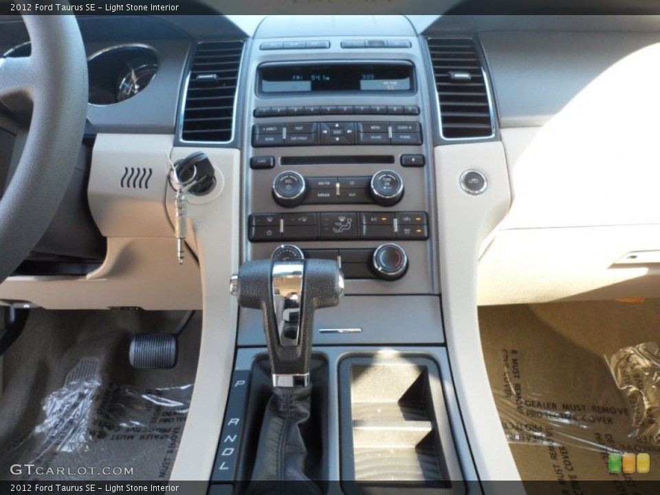 Light Stone Interior Controls for the 2012 Ford Taurus SE #57170735