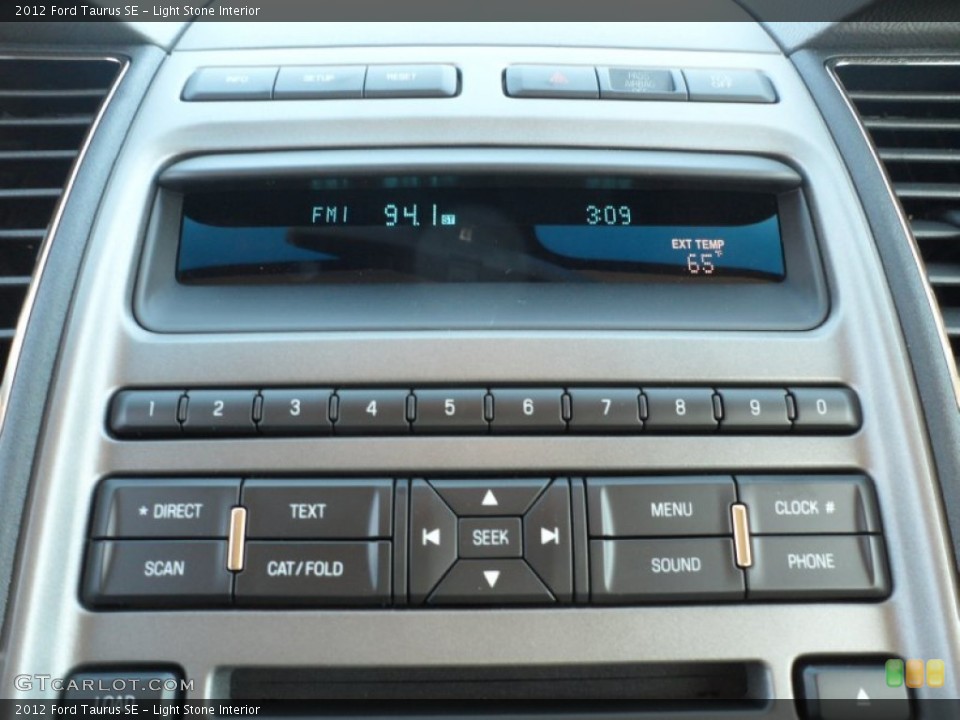 Light Stone Interior Controls for the 2012 Ford Taurus SE #57170743