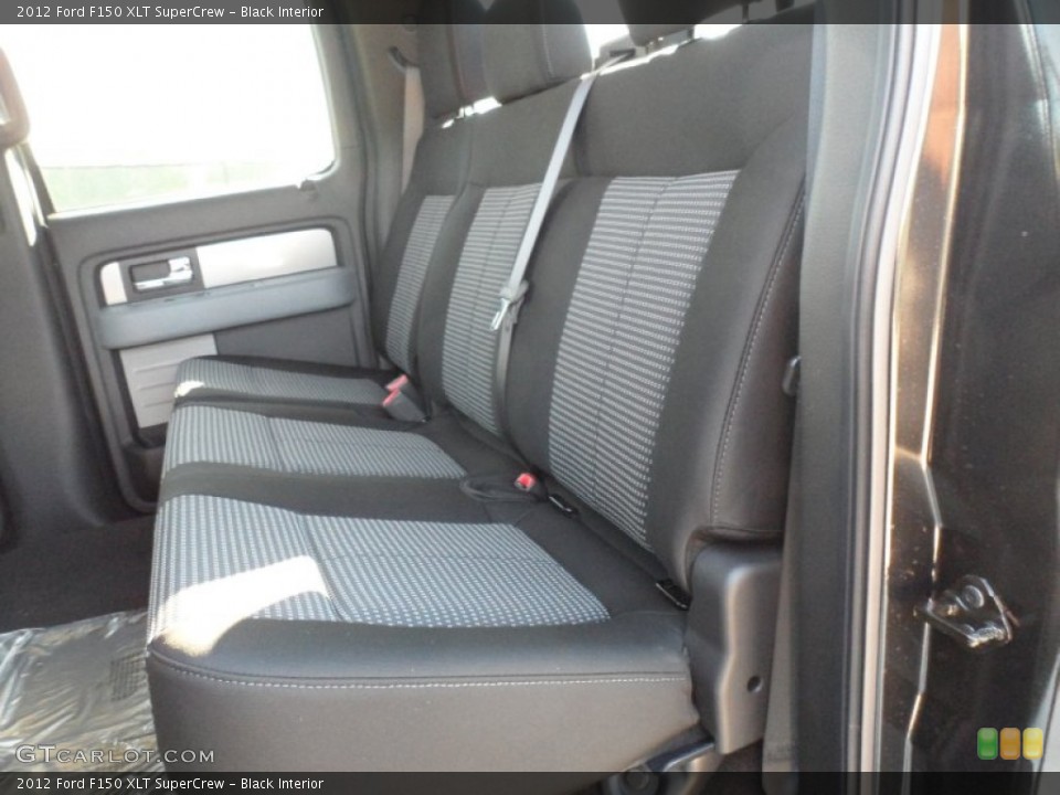 Black Interior Photo for the 2012 Ford F150 XLT SuperCrew #57171323