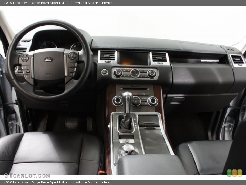 Ebony/Lunar Stitching Interior Dashboard for the 2010 Land Rover Range Rover Sport HSE #57171683