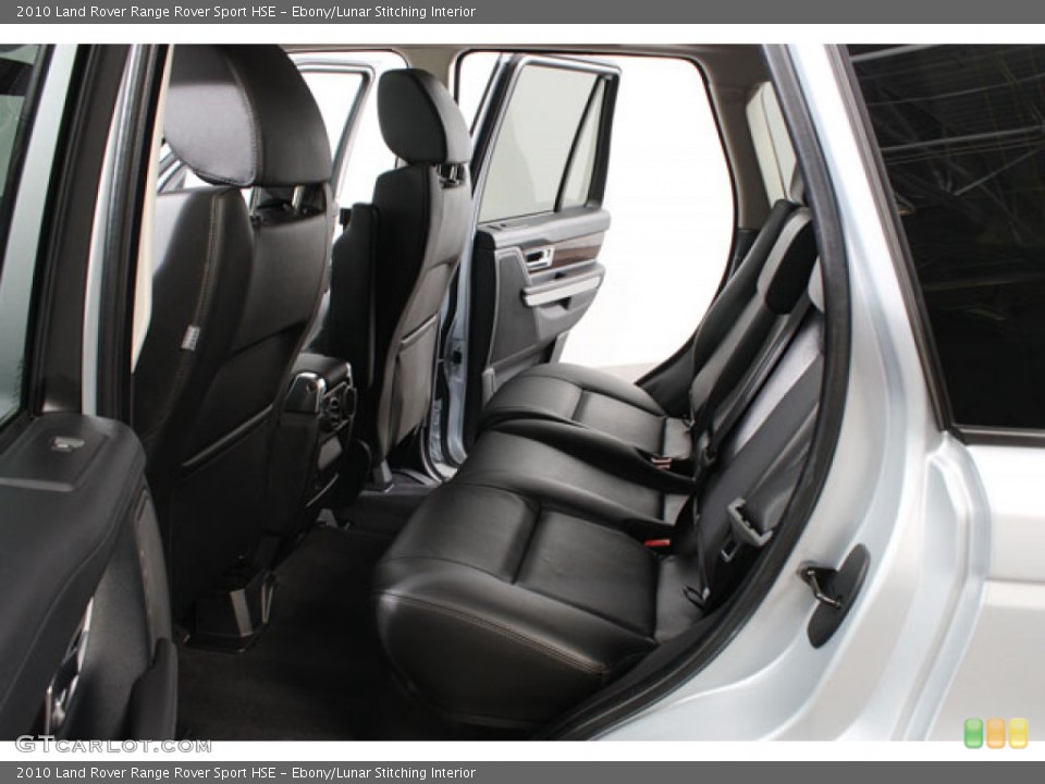 Ebony/Lunar Stitching Interior Photo for the 2010 Land Rover Range Rover Sport HSE #57171788